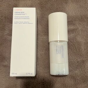 NWOT Laneige Cream Akin Cerapeptide Toner & Moisturizer (5.7oz)